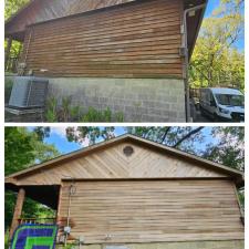 Cedar Sided House Washing Restoration in St. Joseph, MO thumbnail